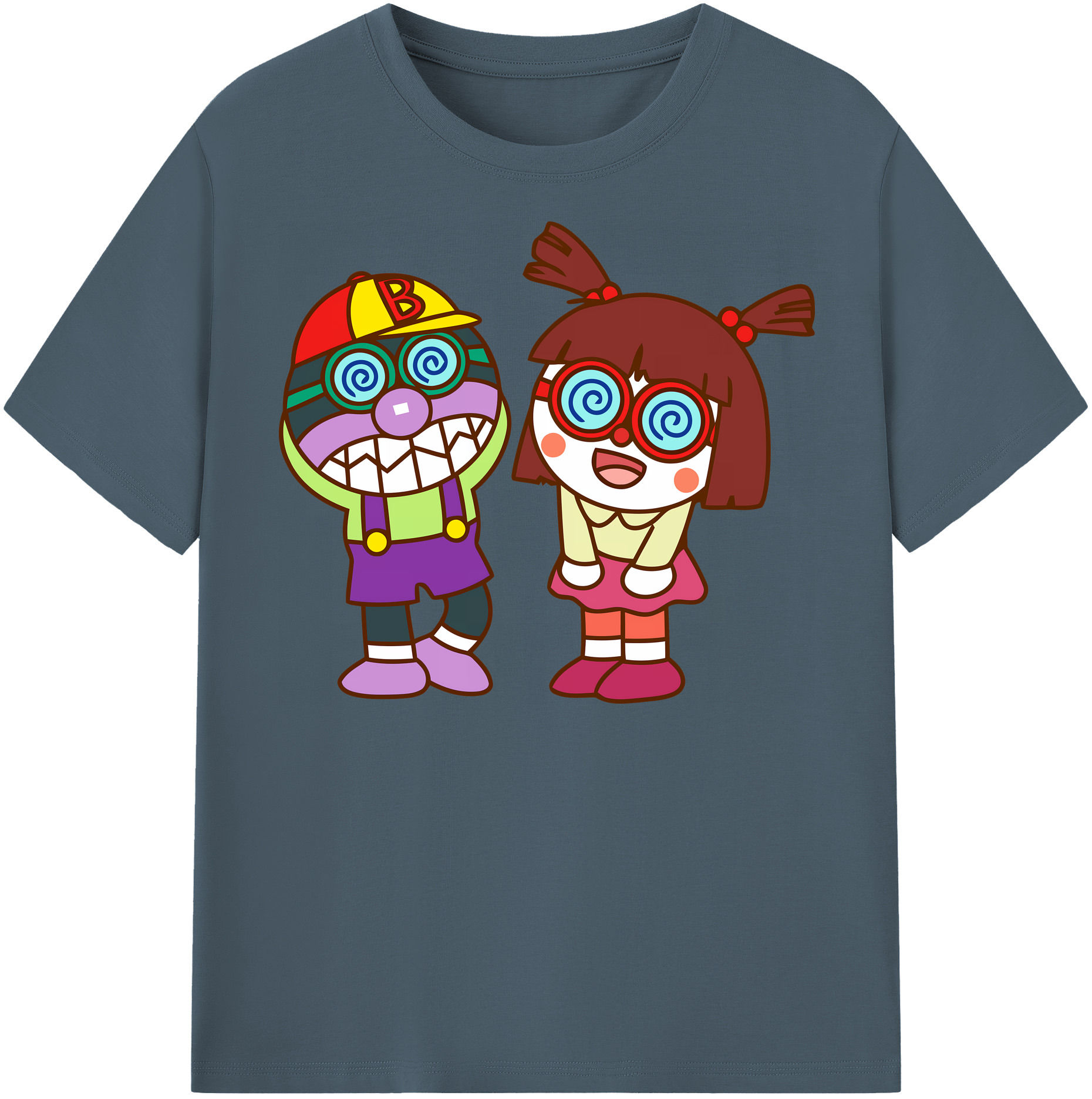 （画像用） アンパンマン Anpanman 綿100％半袖Tシャツ（フロントプリント）